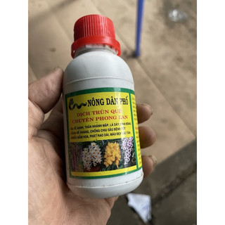Dịch trùn quế Nông dân phố chuyên dùng cho hoa lan cây cảnh chai 105ml