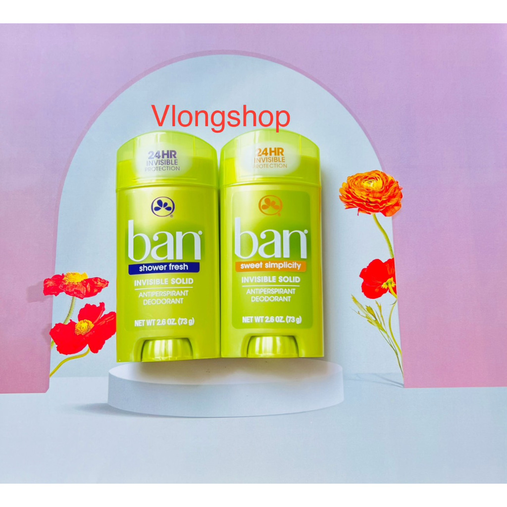 Lăn Khử Mùi Nữ Ban 24h  INVISIBLE SOLID  ( 73g )