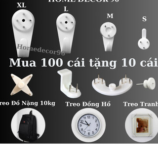 Đinh ba chân, đinh treo ảnh, đinh đóng tường không cần khoan tường