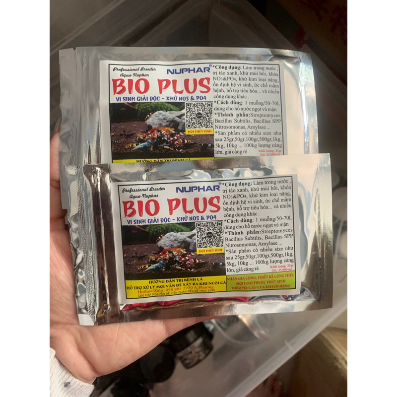 Nuphar Bio Plus - Men Tiêu Hoá - Khử Độc Dành Cho Cá