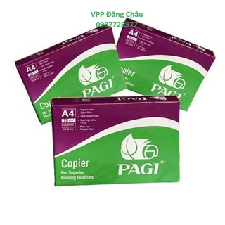 Giấy A4 Pagi Hồng 65gms, 500 tờ