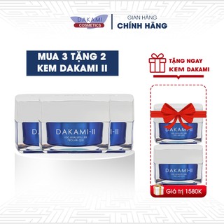 (Mua 3 tặng 2) Kem Dakami II, kem dưỡng da hỗ trợ làm mờ thâm nám, tàn nhang