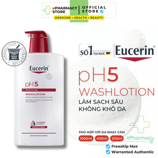 Sữa Tắm EUCERIN pH5 Washlotion Cho Da Cơ Thể Nhạy Cảm