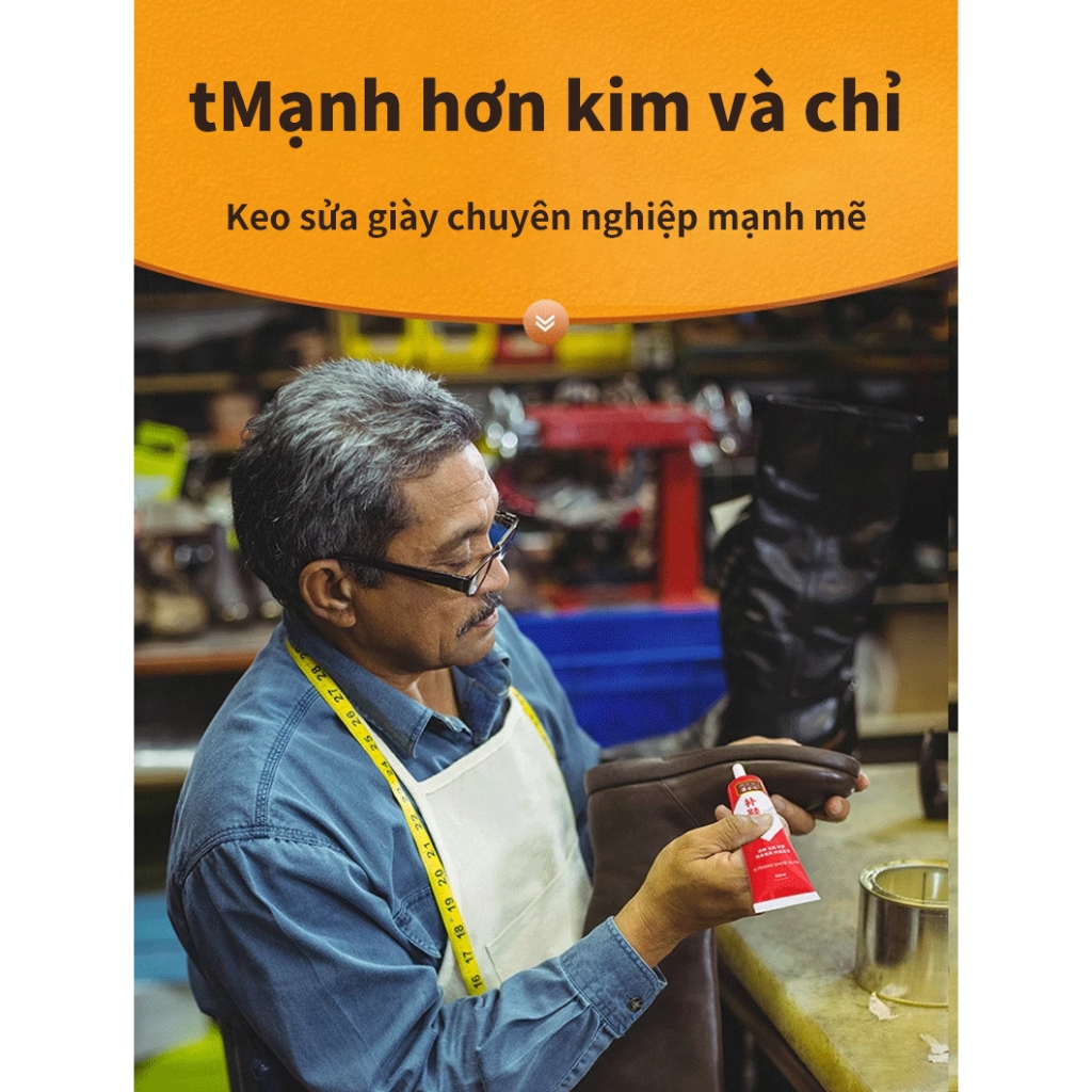 ✨keo dán giày dép siêu chắc keo dán giày đá bóng keo dán giày thể thao 60ML Keo đặc biệt dành cho giày thể thao