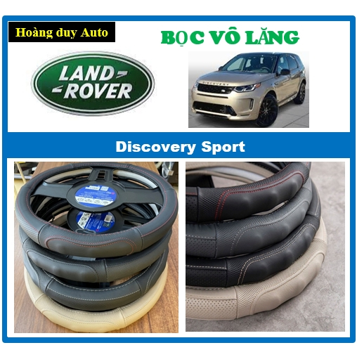 BỌC VÔ LĂNG Ô TÔ LAND ROVER Discovery Sport CHẤT LIỆU  BẰNG DA CỪU 100% - hàng chính hãng siêu đẹp