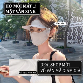  Mũ Khẩu Trang Ninja Che Kín Mặt Thoáng Khí Chống Nắng Có Vành Tiện Dụng Cho Nam Nữ Mũ Lưỡi Trai Nửa Đầu Cao Cấp 