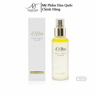 Serum xịt khoáng Dưỡng Da Căng Bóng Da d'Alba White Truffle First Spray Serum 100ml