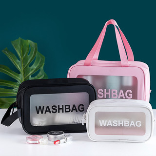 Túi đựng mỹ phẩm đồ trang điểm washbag túi đựng đồ cá nhân du lịch chống thấm nước chất liệu da pu