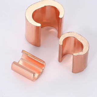 Kẹp C tiếp địa, kẹp chữ C Kẹp Đồng Chữ C Tiếp Địa, Kẹp nối dây đồng trần, kẹp cáp giá 1 cái