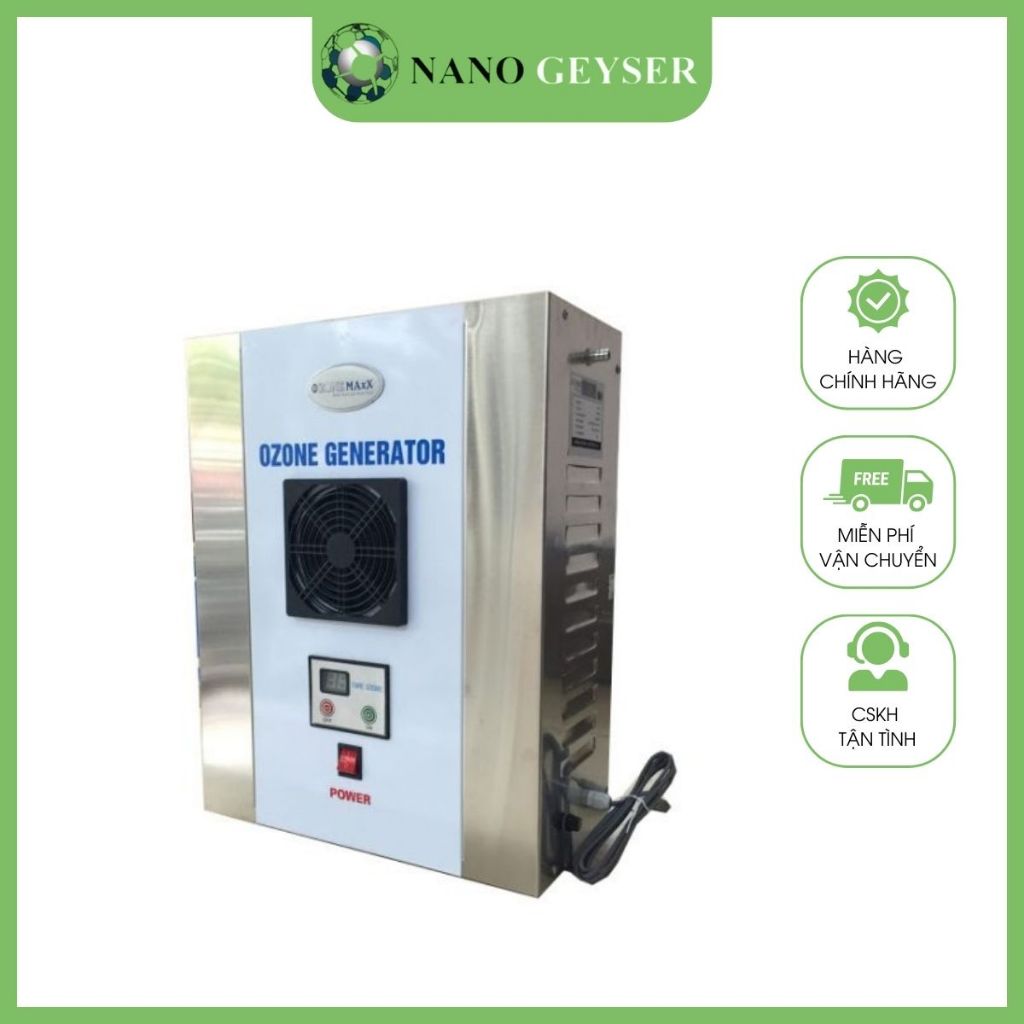Máy tạo khí Ozone công nghiệp 1g O3/h nhập khẩu chính hãng