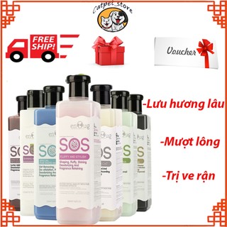 Sữa tắm chó mèo SOS,sữa tắm thú cưng SOS,lưu hương lâu ,an toàn cho lông chó mèo[THƠM NHẸ]