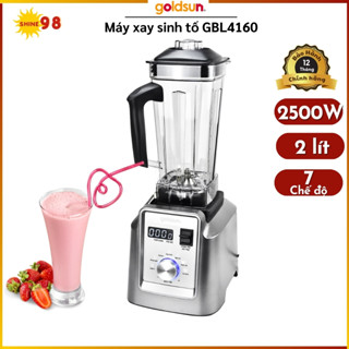 Máy xay sinh tố công suất lớn 7 in 1 Goldsun GBL4160 - Máy xay sinh tố công nghiệp dung tích 2 lít
