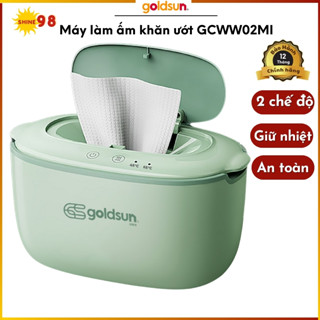 Máy làm ấm khăn ướt Goldsun GCWW02MI. Điều khiển cảm ứng với 2 chế độ nhiệt tiện dụng, bảo hành 12T