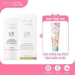 Kem Chống Nắng Belle Lanco Nâng Tông Mỏng Mịn Water Glow Defense Sun Block (50ml)