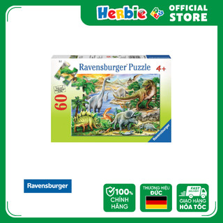 Xếp hình puzzle 60 mảnh ravensburger - herbie toys