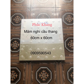 Mâm nghỉ cầu thang sắt - tôn sắt mạ kẽm dày 1.4li