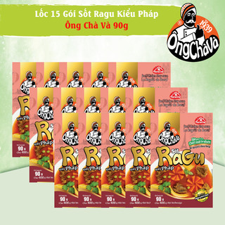 Lốc 15 gói sốt ragu kiểu pháp ông chà và 90gr