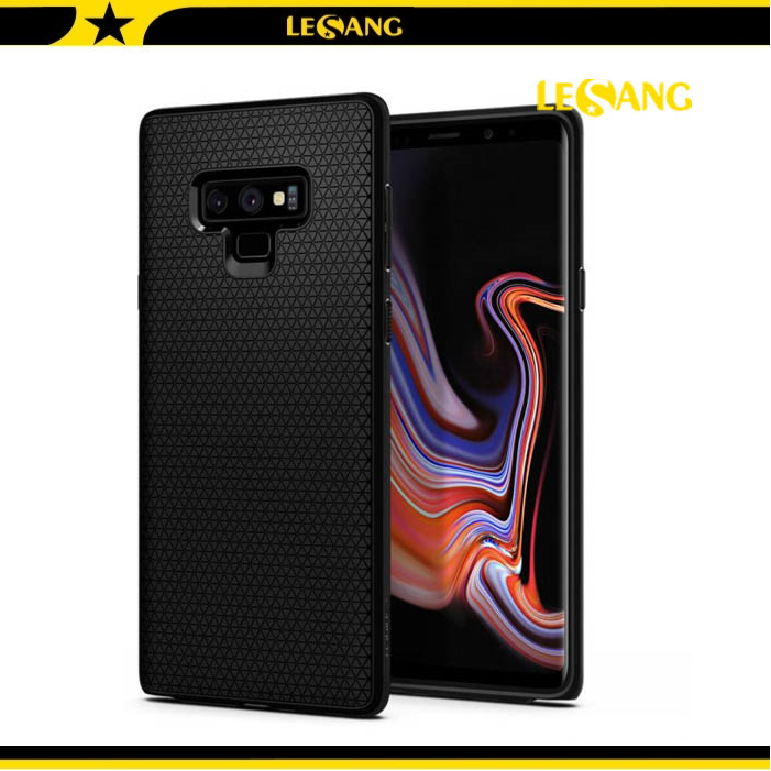 Ốp lưng Galaxy Note 9 Spigen Liquid Air Armor, (Màu Đen) - Hàng Chính Hãng