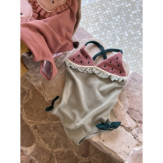 Bộ bikini hình hoa quả cho bé gái