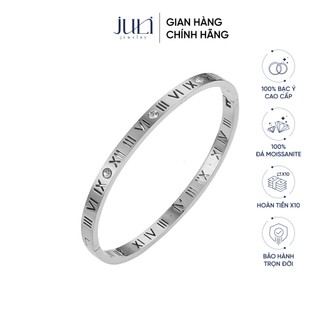 Vòng tay Nam và Nữ được làm 100% bạc Ý nguyên chất, trắng sáng mãi theo thời gian, món quà ý nghĩa | LT971 JULI JEWELRY