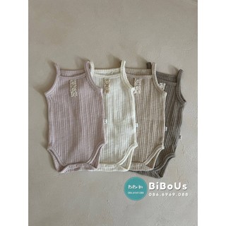 P03009 rene bodysuit cúc đũng cho bé mùa hè bst peekaboo 2024