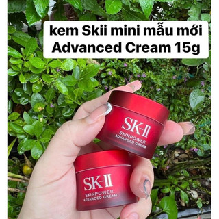 [SK-II] Kem Skinp-ower A-dva.nced Cr.eam mini 15g (phiên bản mới)