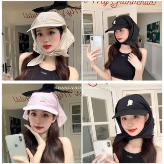 Mũ Đội chống nắng Vành Nhỏ Lưỡi Trai Mũ quai turban nhanh khô bảo vệ cổ ngoài trời mùa hè dành cho nữ