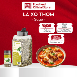 Lá xô thơm (Sage) AB - pha đồ uống, làm trà thảo mộc - Foodland