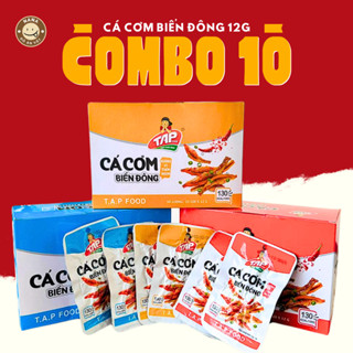 [Hộp 25 Gói] Cá cơm biển đông TAP Food gói 12g Vị Cay Ngọt, Thơm Ngon, Ăn Vặt NaNa