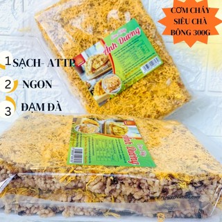 Cơm cháy siêu chà bông siêu ruốc Gạo lứt 250g Ánh Dương