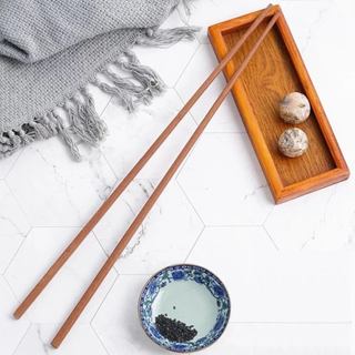 COMBO 2 ĐÔI Đũa gỗ dài 40cm dùng để chiên- xào nấu thức ăn tiện dụng
