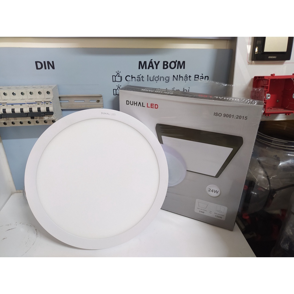 DUHAL CHÍNH HÃNG 24W Đèn LED panel tròn gắn nổi  Duhal KDGC524 BAO HANH 24 THÁNG DỔI MỚI