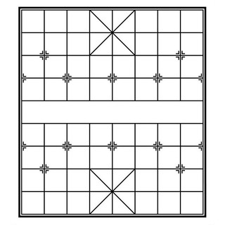 Bàn cờ tướng bằng Da