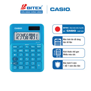 Máy Tính Casio MS-7UC (5 màu), hiển thị 10 số