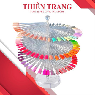 Móng cây xoè _ cây trưng móng mẫu _cây 120 móng que trưng mẫu nail có thể tháo rời