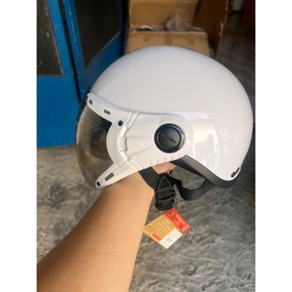 Nón bảo hiểm nửa đầu có kính  Asia Mt105k8-Mũ bảo hiểm nữa đầu