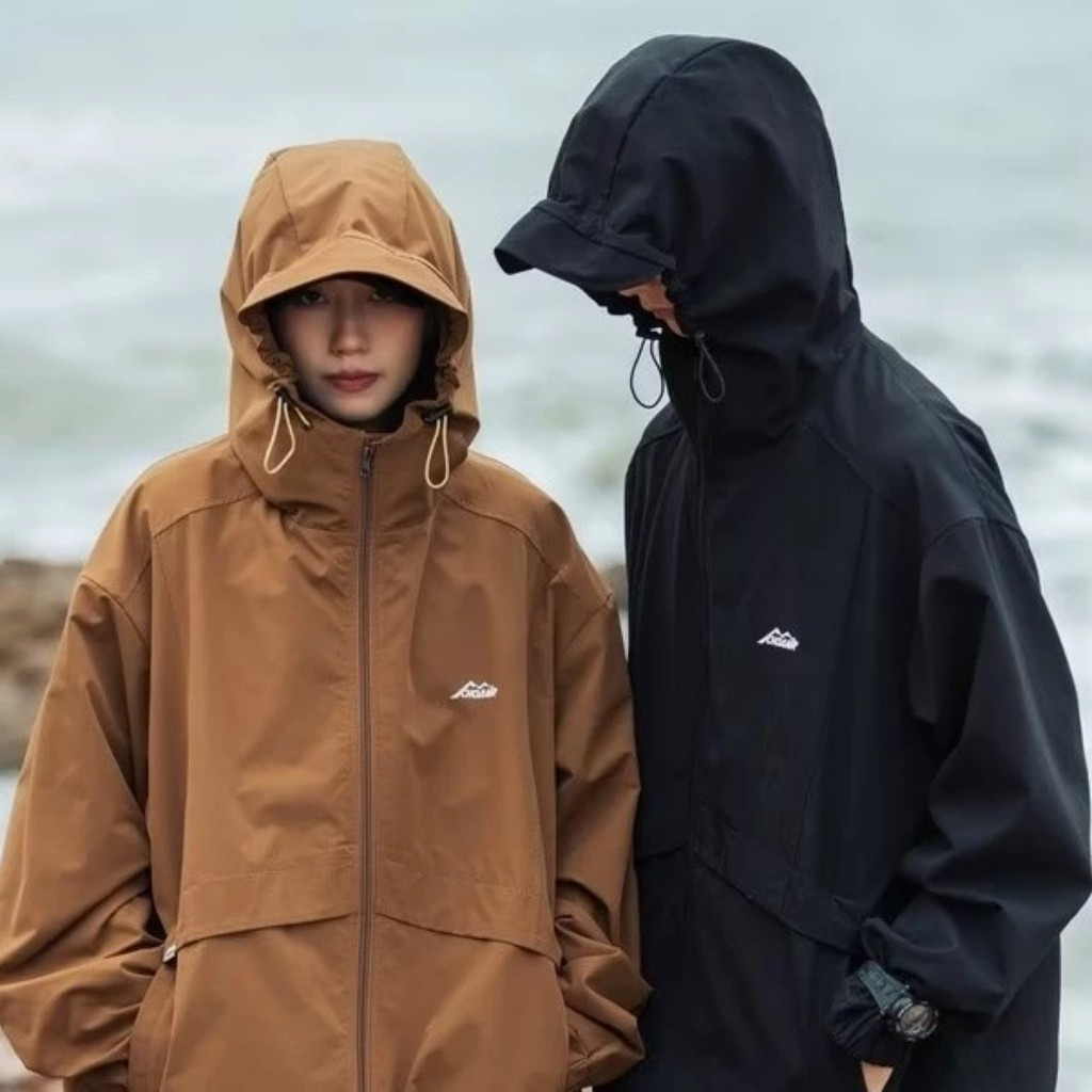 💥𝐒𝐈𝐙𝐄 𝐒 -> 𝟒𝐗𝐋💥 Áo Khoác gió nam nữ Vành nón lưỡi trai chống nắng chống nóng, áo khoác dù , khoác gió 2 lớp cao cấp | BigBuy360 - bigbuy360.vn
