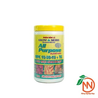NPK 15-30-15 GrowMore [ 500g ] | Tưới Cây Mọi Giai Đoạn