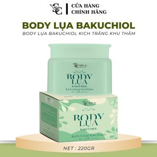 [CHÍNH HÃNG] BODY BƠ LỤA SICA / BODY LỤA BAKUCHIOL - HỖ TRỢ DƯỠNG TRẮNG DA 220GR