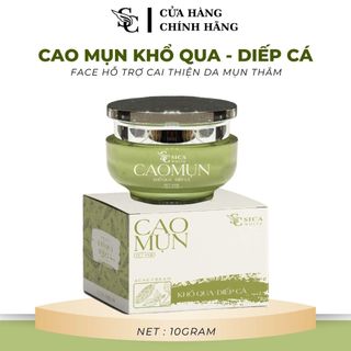 CAO MỤN KHỔ QUA & DIẾP CÁ 15G KEM MỤN LOTION HỖ TRỢ DA DẦU MỤN HỖ TRỢ SÁNG DA, MỜ THÂM - SICA WHITE