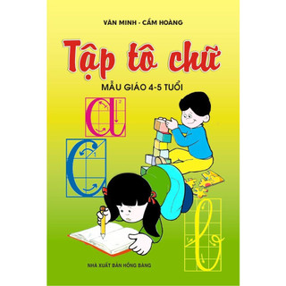 Sách - tập tô chữ 4-5 tuổi