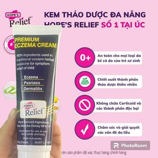 Kem đa năng thảo dược Hope’s Relief hỗ trợ da khô ngứa, eczema, vảy nến (60g)