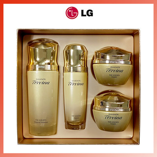 BỘ dưỡng da cao cấp LG ISA KNOX Te'rvina The Golden Special Set ( 4 sản phẩm)