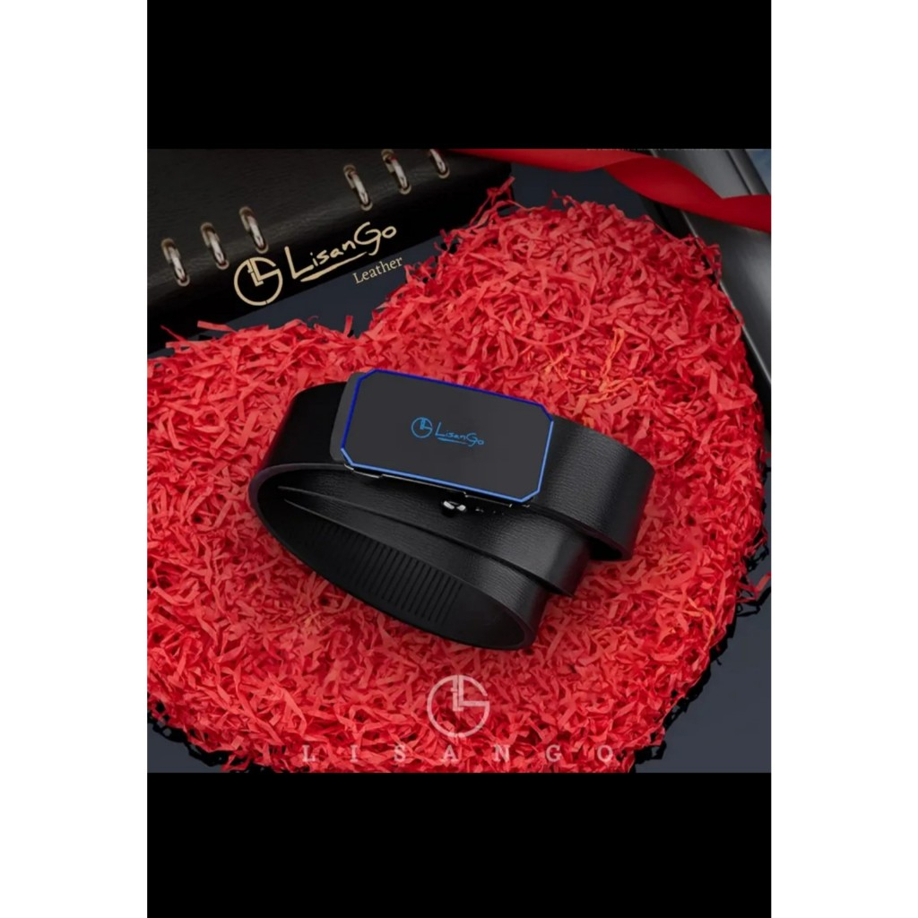 Thắt Lưng Nam Dây Lưng Da Mịn Cao Cấp GANARDO, Dây Nịt Nam bản nhỏ khóa tự động phong cách Hàn Quốc 