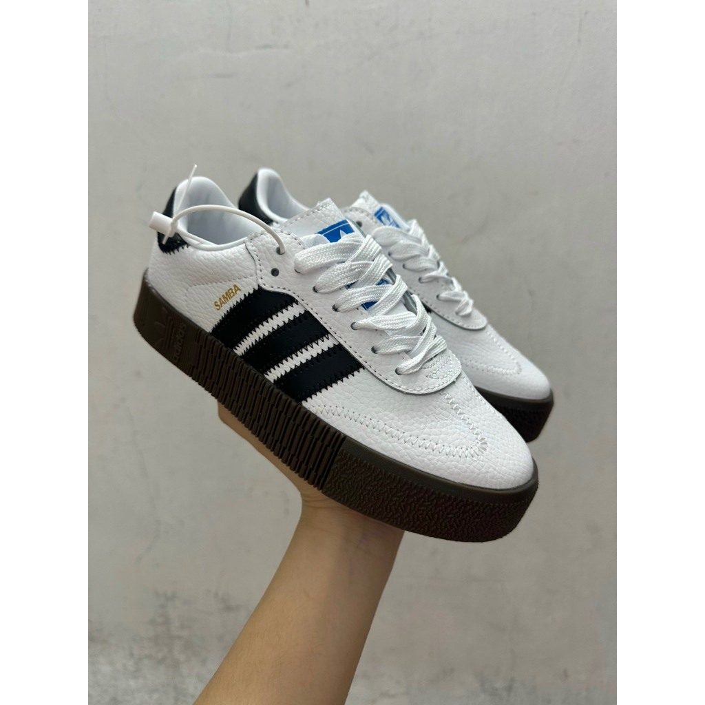 Giày Samba Classic White nam nữ, giày Samba bản cao cấp Trung full size