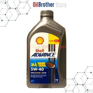 Nhớt xe tay ga shell advance ultra 5w40