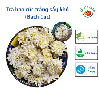 Trà hoa cúc trắng sấy khô nguyên bông - gói 20, 50gr