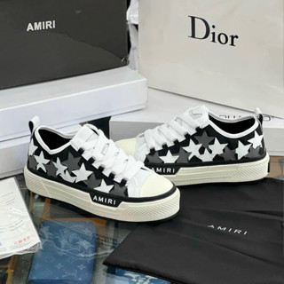 Giày Amiri Ngôi Sao_Giày boy phố Amiri thêu ngôi sao cực chất phối đồ siêu hot 2024