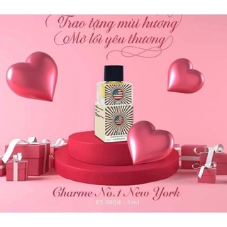Nước hoa Charme mini 5ml Dạng Chấm