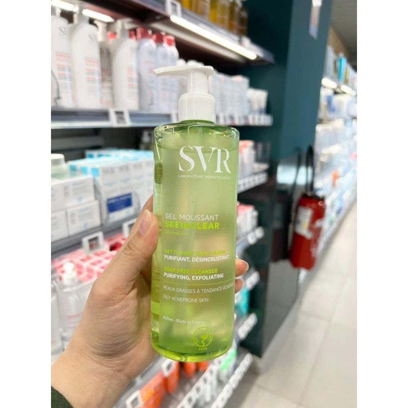 (BILL PHAP) Sữa rửa mặt S-V-R xanh lá